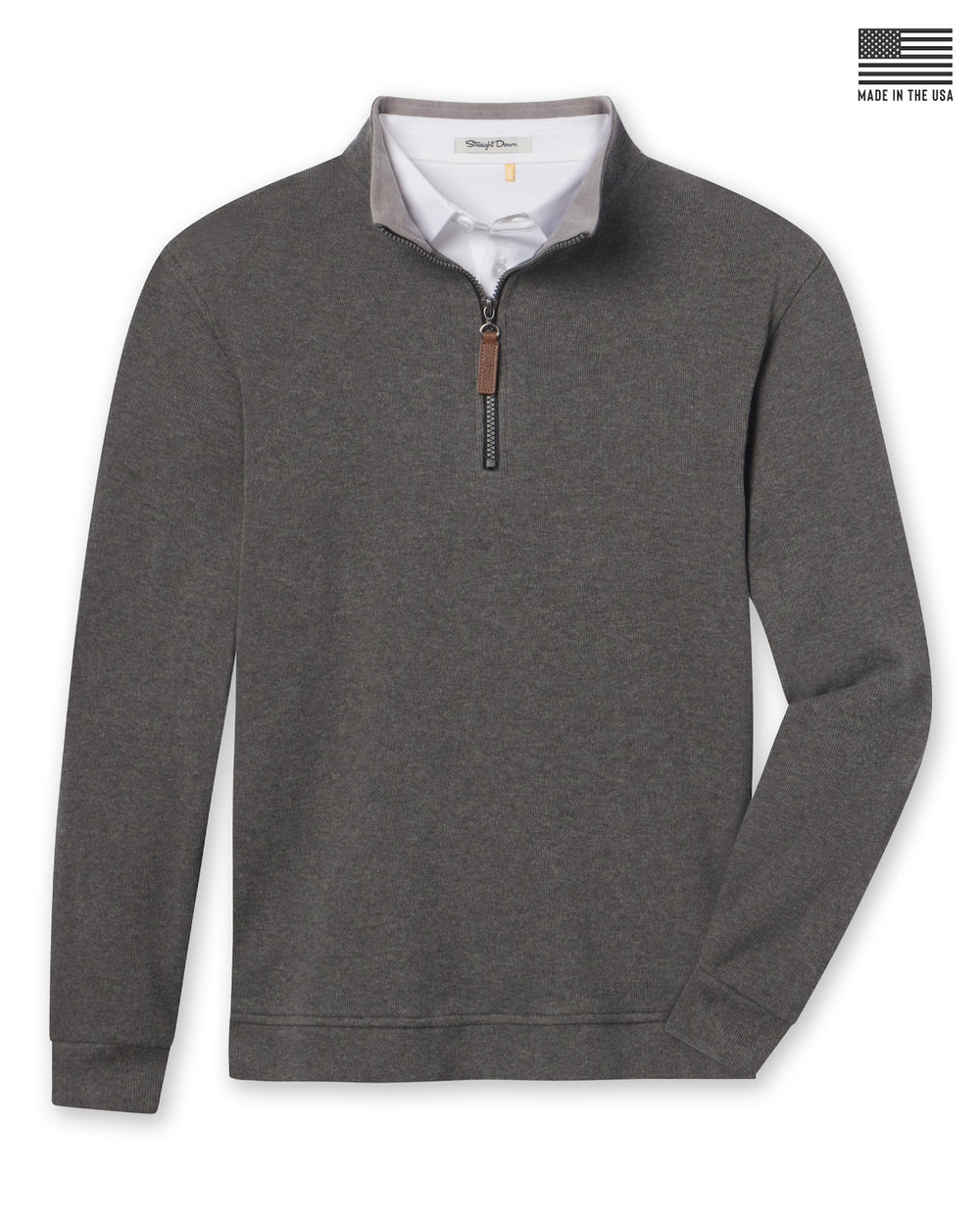 Montecito Quarter Zip - Charcoal