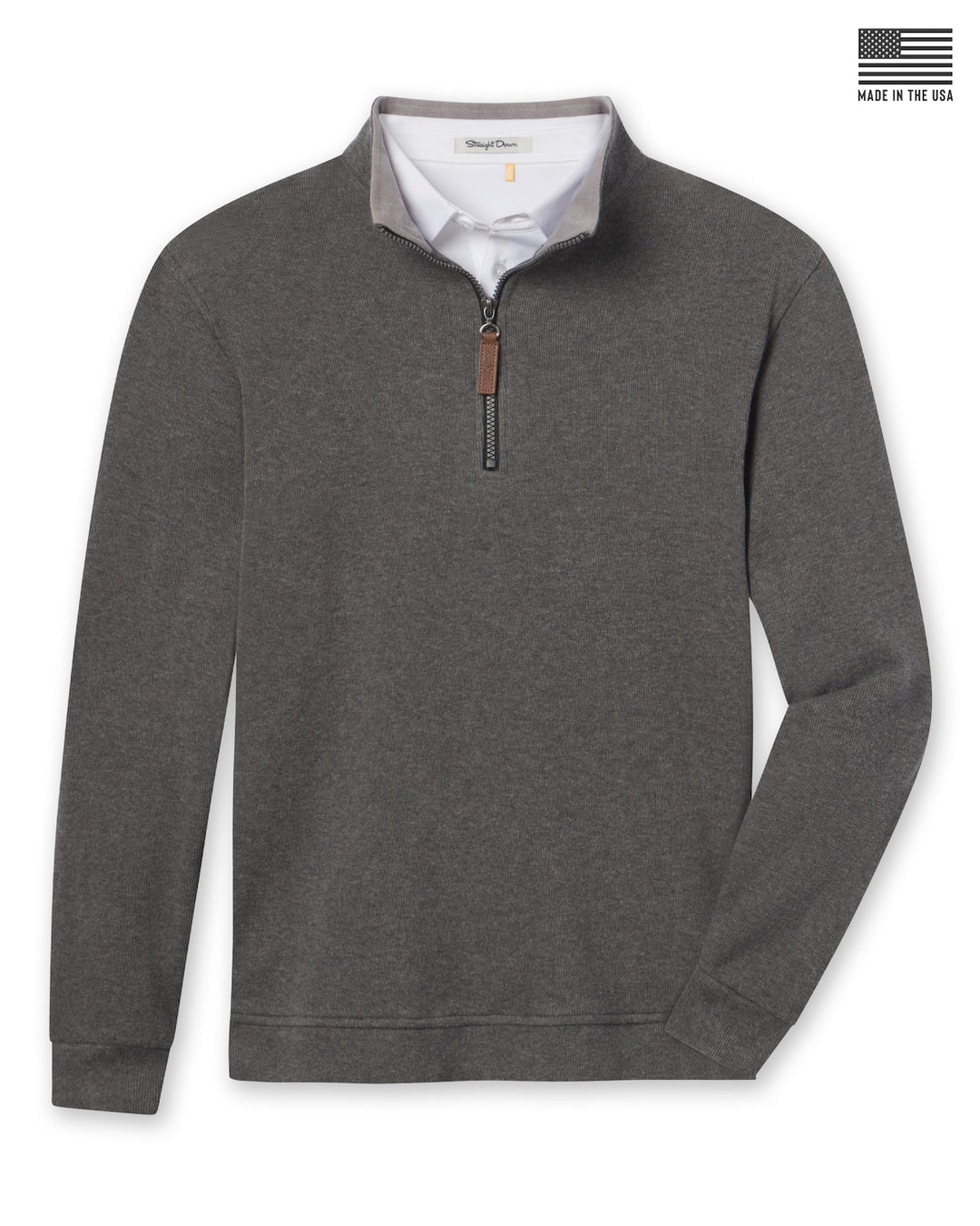 Montecito Quarter Zip - Charcoal