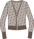 313 Leith Merino Sweater Cardigan - Rye