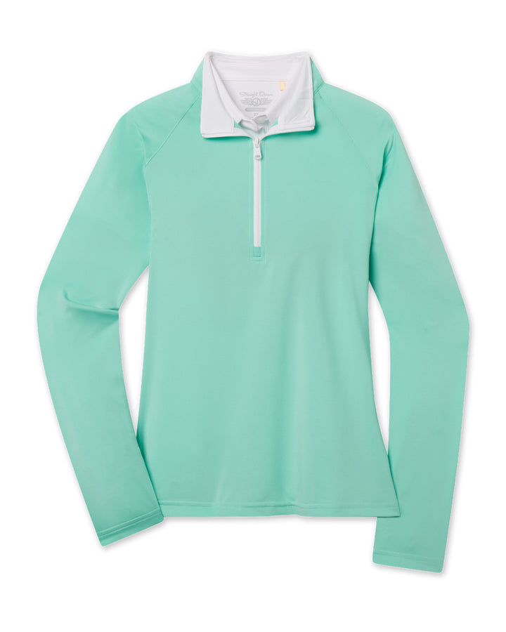 Clara Quarter Zip - Cascade