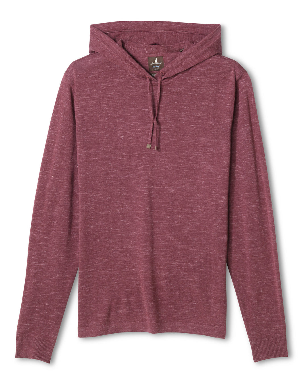 Merino Blend Hoodie - Port