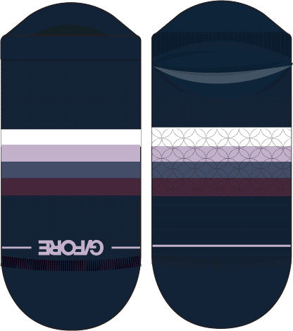G/Fore Stripe Ankle Sock - Twilight Multi