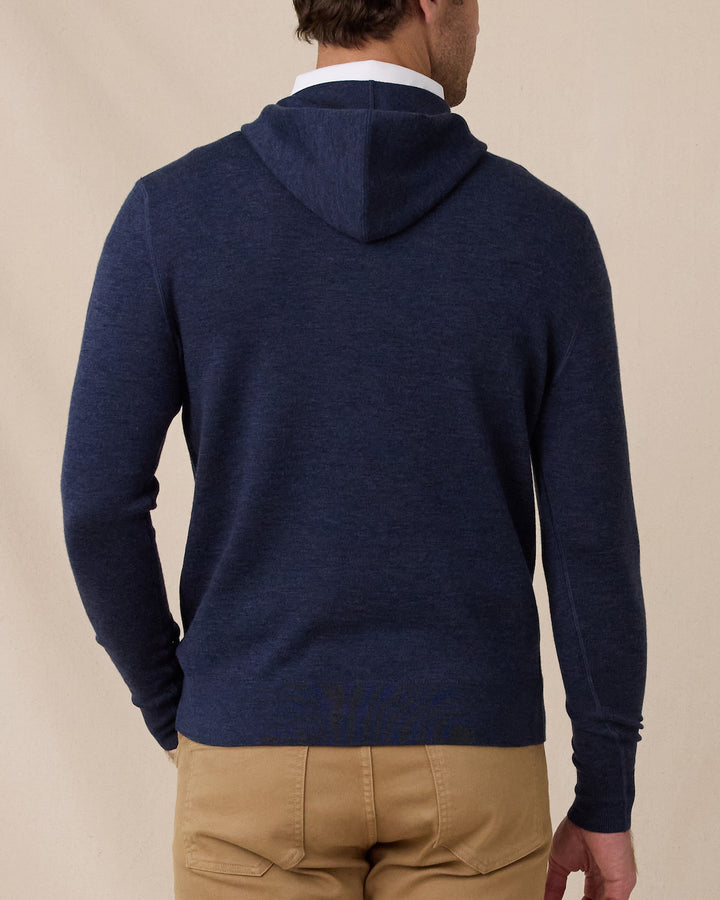 Crenshaw Reversible Sweater Hoodie - New Indigo