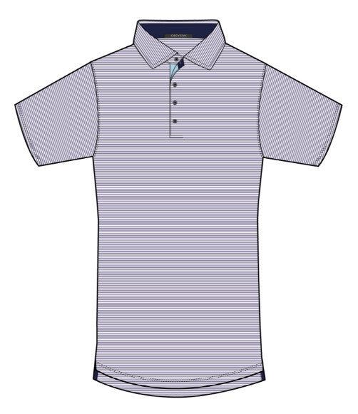 Saranac Polo - Meridian/Arctic