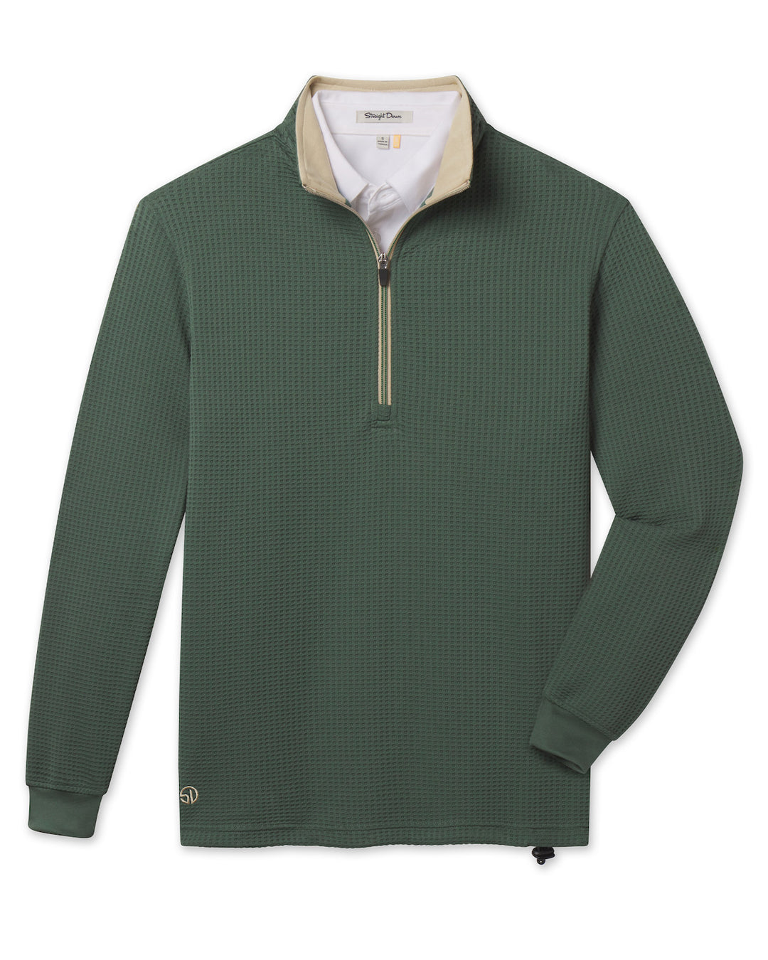 Optic Quarter Zip - Dark Forest