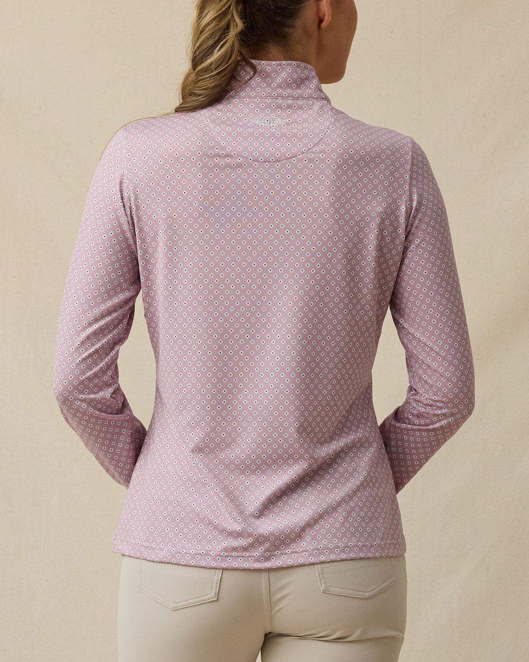 Empress Quarter Zip - Pink Dawn