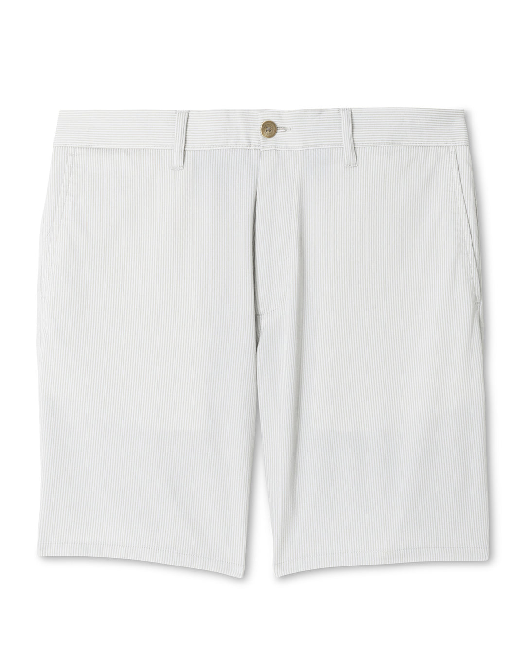 Stretch Seersucker - Light Gray