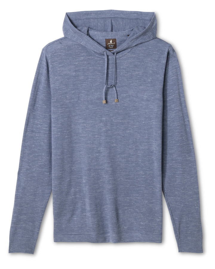 Merino Blend Hoodie - Laguna Blue