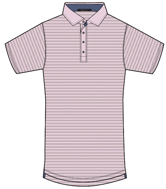 Crowley Yarn Dye Striped Polo - Rosemary/Rye